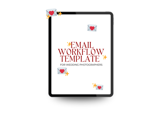 📩 Email Workflow Template – For Wedding Photographers